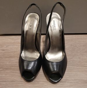 Preview International black high heels